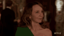 Look Over Sylvie Grateau GIF - Look Over Sylvie Grateau Emily In Paris GIFs