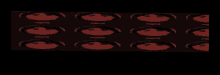 a row of red circles with the letters npml on the bottom