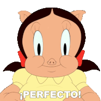 Perfecto Petunia Sticker - Perfecto Petunia Looney Tunes Stickers