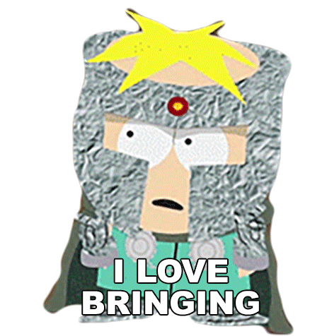 I Love Bringing Chaos Butters Stotch Sticker - I Love Bringing Chaos Butters Stotch South Park Stickers