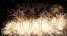 nappy new year2019 celebrate fireworks 2019 new year