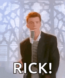 Rick Roll Rick Ashley GIF - Rick Roll Rick Ashley Never Gonna Give You Up GIFs
