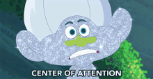 Center Of Attention Guy Diamond GIF - Center Of Attention Guy Diamond Trolls The Beat Goes On GIFs