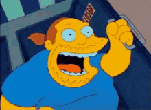 Comic Book Guy - Evil Laugh GIF - Evil Laugh Simpsons The Simpsons GIFs