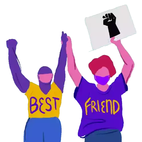 Best Friend Friendship Sticker - Best Friend Friendship International Friendship Day Stickers