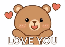 Bear I Love You GIF - Bear I Love You Ily GIFs