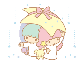 Kiki And Lala Sanrio Sticker - Kiki And Lala Sanrio Little Twin Stars Stickers