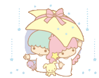 Kiki And Lala Sanrio Sticker - Kiki And Lala Sanrio Little Twin Stars Stickers