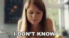I Dont Know Ruth GIF - I Dont Know Ruth Flack GIFs