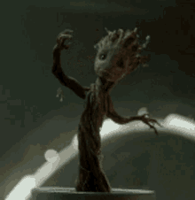 Groot Guardians Of The Galaxy Baby Groot GIF - Groot Guardians Of The Galaxy Baby Groot Rocket Guardians Of The Galaxy GIFs