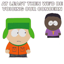 at least then wed be voicing our concern kyle broflovski tolkien black south park s16e9