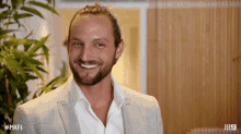 Chuckle Married At First Sight GIF - Chuckle Married At First Sight Wink GIFs