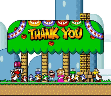 Videogames Mario GIF - Videogames Mario Thanks GIFs
