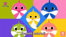 Scared Pinkfong GIF - Scared Pinkfong Shaking GIFs