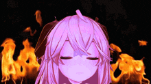 Sheepy Sleepy On Fire GIF - Sheepy Sleepy On Fire This Is Okay GIFs
