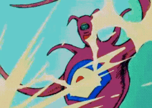 チャージマンけん！アニメ　懐かしい 鬼　バケモノ GIF - Chargeman Demon Monster GIFs