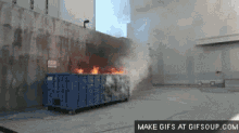 explosion container