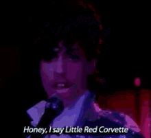 Little Red Corvette GIF - Prince Singing Little Red Corvette GIFs