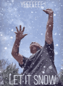 Let It Snow Yee GIF - Let It Snow Yee Yes GIFs