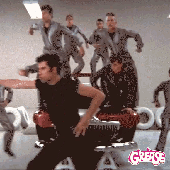 Dance Grease Lightning GIF - Dance Grease Lightning Danny - Discover &  Share GIFs