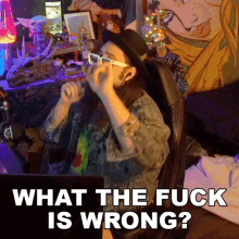 What The Fuck Is Wrong Godku GIF - What The Fuck Is Wrong Godku Whats The Matter GIFs