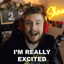 I'M Really Excited Shawn Gilhuly GIF - I'M Really Excited Shawn Gilhuly Shawn Games GIFs
