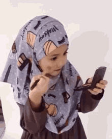 Makeup Kids GIF - Makeup Kids Hijab GIFs