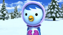 Petty Thumbs Up GIF - Petty Thumbs Up Pororo The Little Penguin GIFs