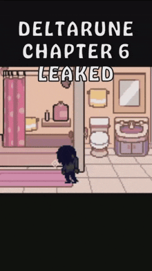 a screenshot of a game called deltarune chapter 6