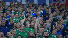 Crowd Jumping Northern Ireland GIF - Crowd Jumping Northern Ireland Cheering GIFs