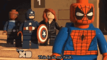 Spider Man Lego GIF - Spider Man Lego Avengers GIFs
