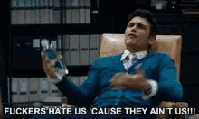 James Franco Hate Us Cause They Aint Us GIF