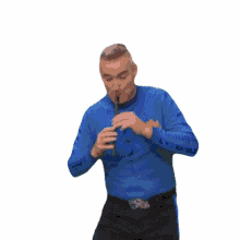 playing recorder anthony wiggle anthony anthony field the wiggles