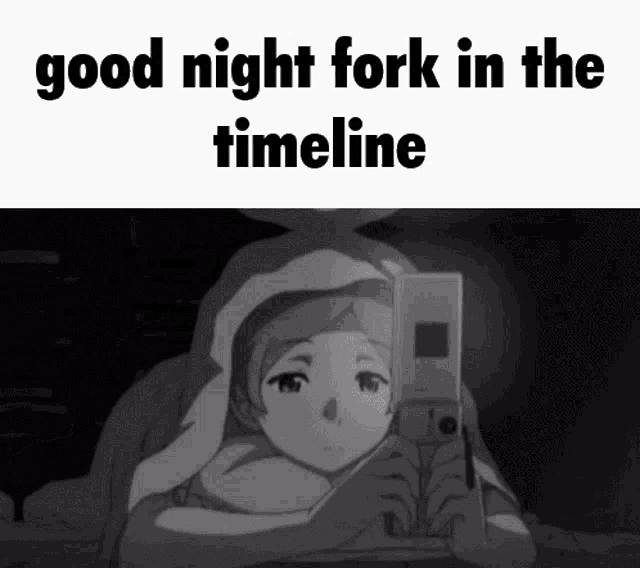 Good Night Fork In The Timeline GIF Good Night Fork In The Timeline