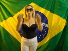 brasil indignada ordem e progresso proud pose