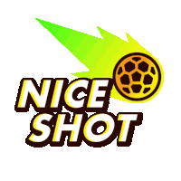 Nice Shot Rocket League Sticker