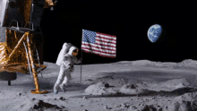 American Flag GIF - Space Galaxy World GIFs