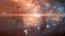 Lost In Space Blinding Lights GIF - Lost In Space Blinding Lights Robot GIFs