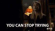 You Can Stop Trying Leave Me Alone GIF - You Can Stop Trying Leave Me Alone Back Off GIFs
