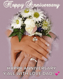 Happy Anniversary Daisy GIF - Happy Anniversary Daisy Wedding Ring GIFs