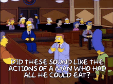All He Could Eat Simpsons GIF