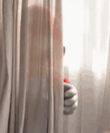 Mario Creepin GIF - Mario Peek Curtain GIFs