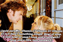 Doctor Who Food GIF - Doctor Who Food Vitamins GIFs