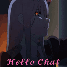 Hello Chat Darling In Franxx GIF - Hello Chat Darling In Franxx Anime GIFs