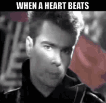 Nik Kershaw When A Heart Beats GIF - Nik Kershaw When A Heart Beats New Wave GIFs