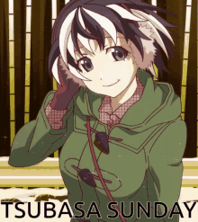 Tsubasa Sunday Tsubasa Hanekawa GIF - Tsubasa Sunday Tsubasa Hanekawa Hanekawa GIFs