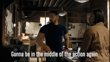 Gonna Be In The Middle Of The Action Again I'M Ready GIF - Gonna Be In The Middle Of The Action Again I'M Ready Seal Team GIFs