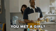 You Met A Girl Rachel GIF - You Met A Girl Rachel Long Weekend GIFs