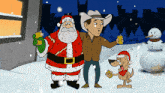 Happy Holidays Santa Claus GIF - Happy Holidays Santa Claus Jon Pardi GIFs