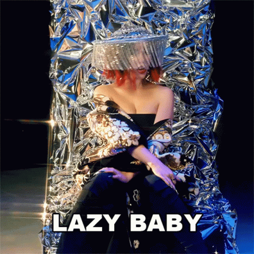 Lazy baby. Lazy baby